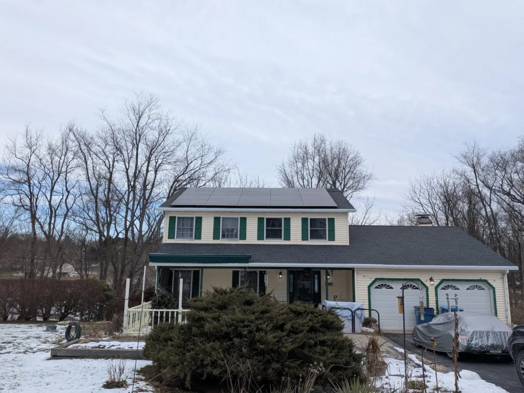 Residential solar panel installation in Pennsylvania 2026